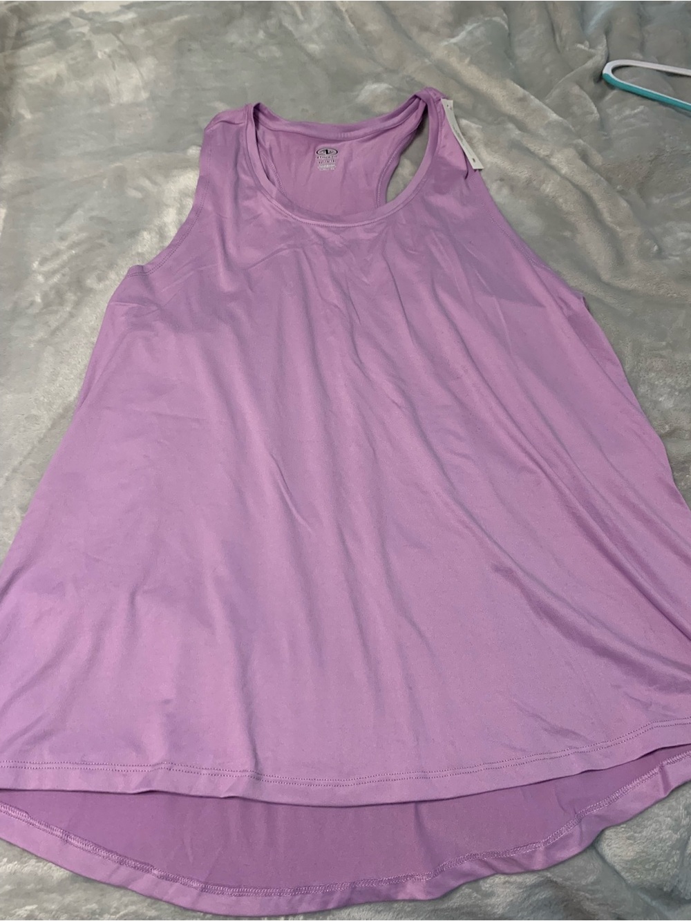 Women's Lavender Racerback Tank Top xl nwt